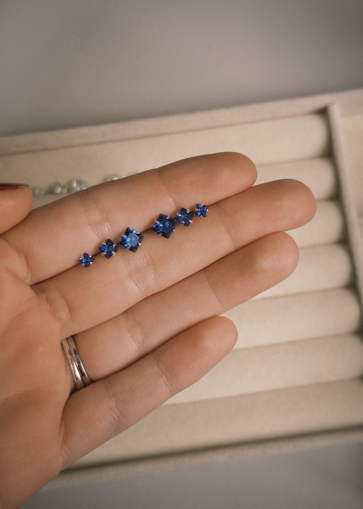 Trio de Brincos em Prata 925