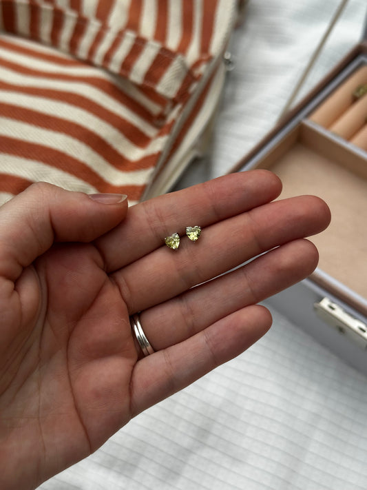 Brinco Coração Yellow