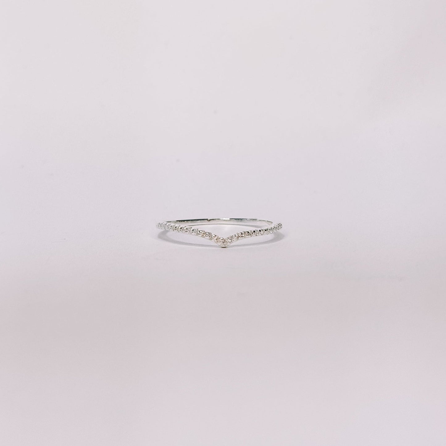 Anel Vênus em Prata 925 Cravejado de Zircônias