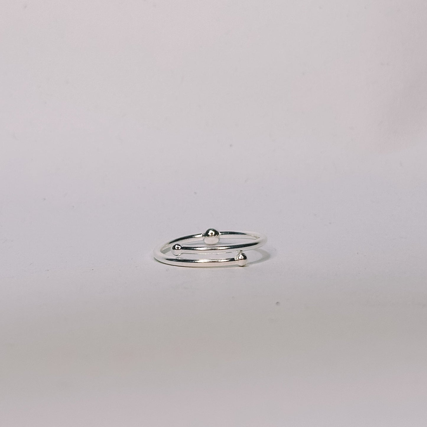 Anel Sereno em Prata 925