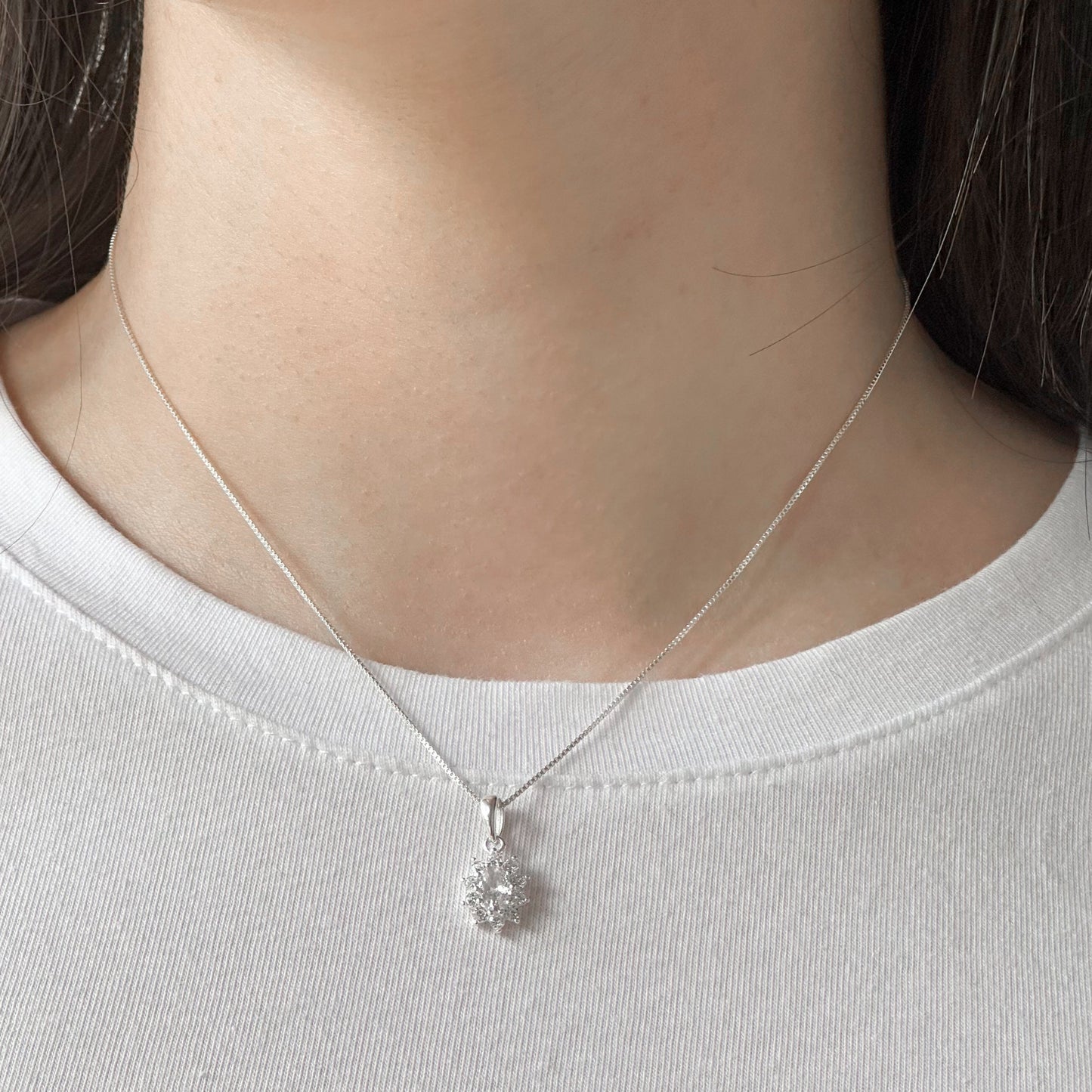 Conjunto Lótus em Prata 925