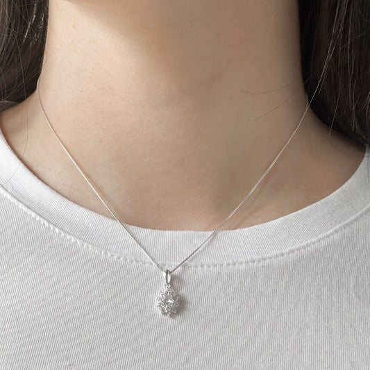 Conjunto Lótus em Prata 925