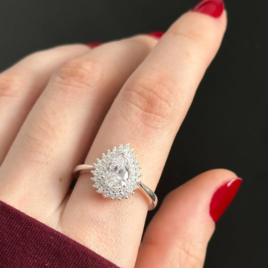 Anel Imperial em Prata 925 Cravejado de Zircônias