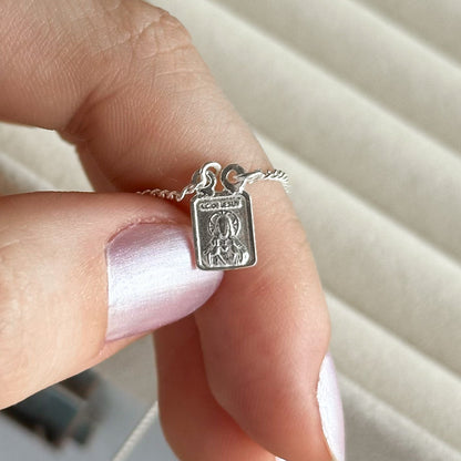 Mini Escapulário em Prata 925