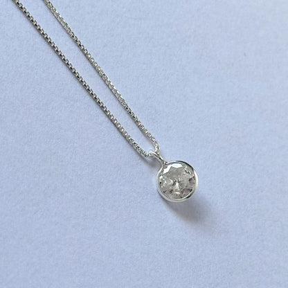 Conjunto Cristalina em Prata 925
