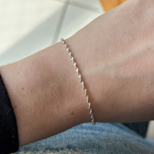 Pulseira Elos em Prata 925