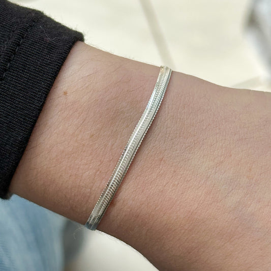 Pulseira Prisma em Prata 925