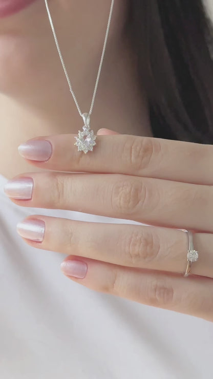 Conjunto Lótus em Prata 925